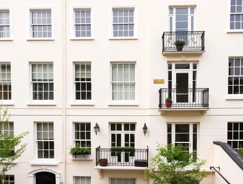 Georgian Flat with Terrace